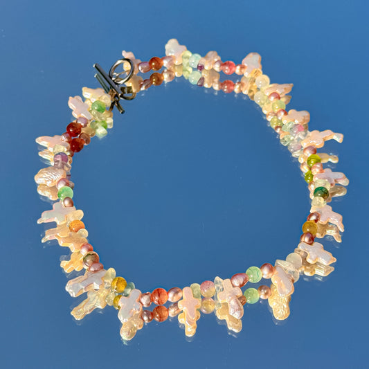 Crossed Necklace